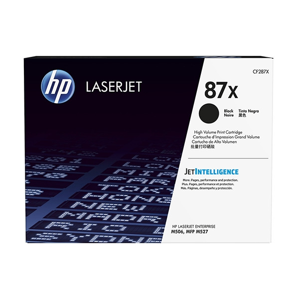 HP 87X (CF287X) toner czarny, zwiększona pojemność, oryginalny CF287X 054882 - 1