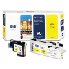 HP 90 (C5057A) żółta głowica drukująca i gniazdo czyszczące, oryginalna 030615 - 1