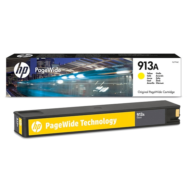 HP 913A (F6T79AE) tusz żółty, oryginalny F6T79AE 054912 - 1