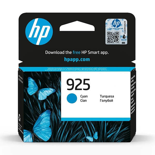 HP 925 (4K0V6PE) tusz niebieski, oryginalny 093500 - 1