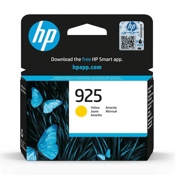 HP 925 (4K0V8PE) tusz żółty, oryginalny 093504 - 1