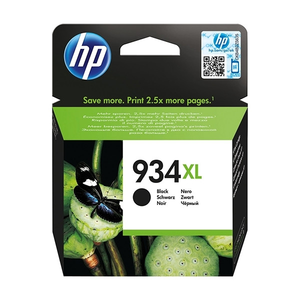 HP 934XL (C2P23AE) tusz czarny, zwiększona pojemność, oryginalny C2P23AE 044382 - 1