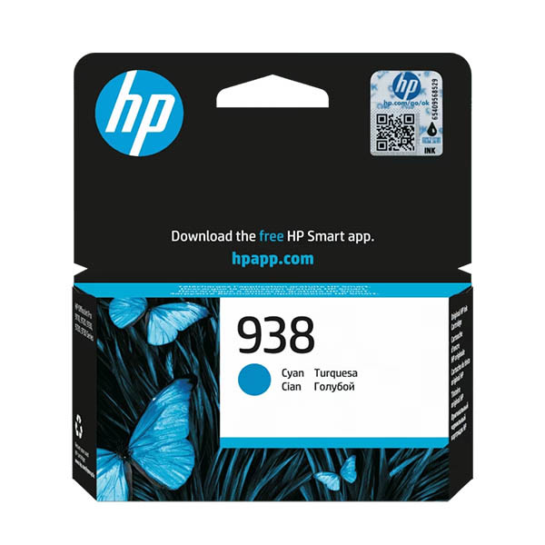 HP 938 (4S6X5PE) tusz niebieski, oryginalny 093508 - 1