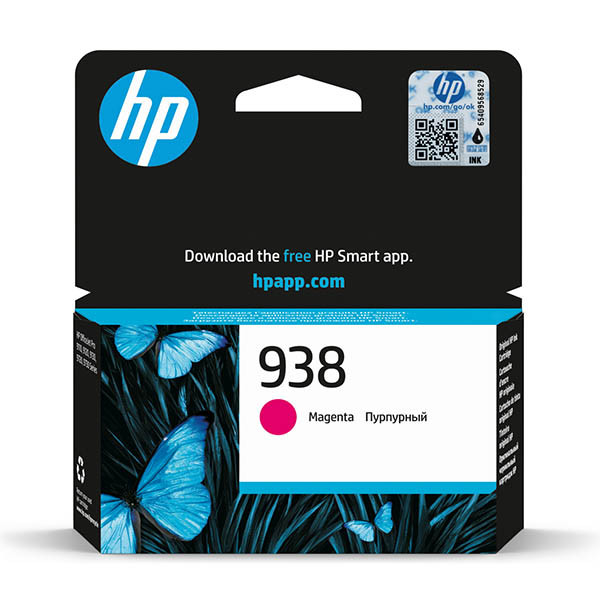 HP 938 (4S6X6PE) tusz czerwony, oryginalny 093510 - 1