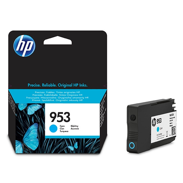 HP 953 (F6U12AE) tusz niebieski, oryginalny F6U12AE 044530 - 1