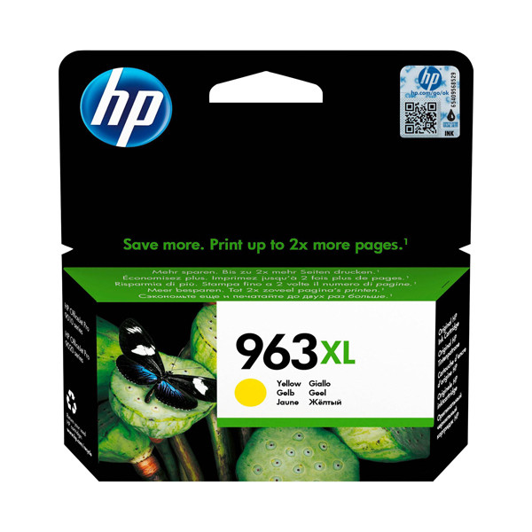 HP 963XL (3JA29AE) tusz żółty, zwiększona pojemność, oryginalny 3JA29AE 055388 - 1