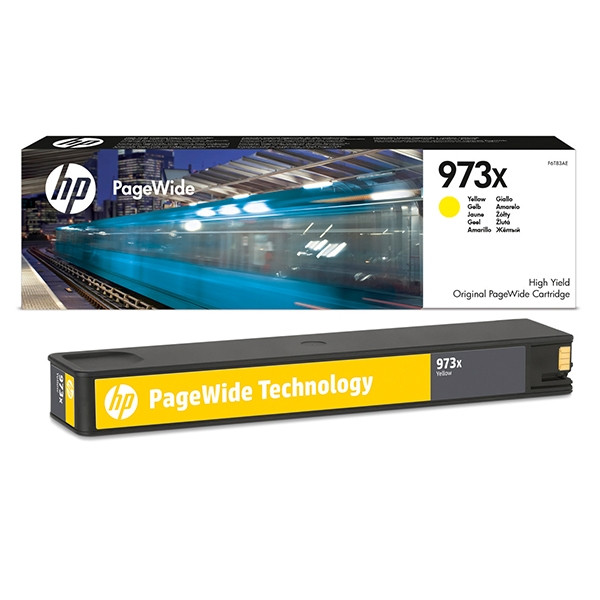 HP 973X (F6T83AE) tusz żółty, zwiększona pojemność, oryginalny F6T83AE 054920 - 1