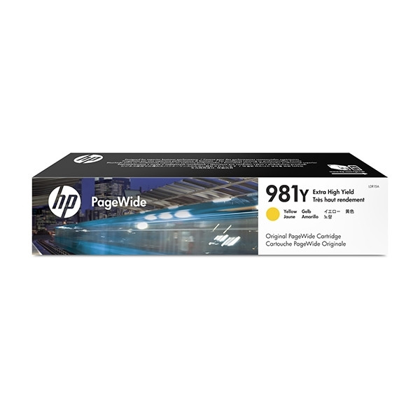 HP 981Y (L0R15A) tusz żółty, extra zwiększona pojemność, oryginalny L0R15A 044576 - 1