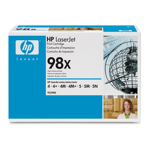 HP 98X (92298X) toner czarny, zwiększona pojemność, oryginalny 92298X 032032 - 1