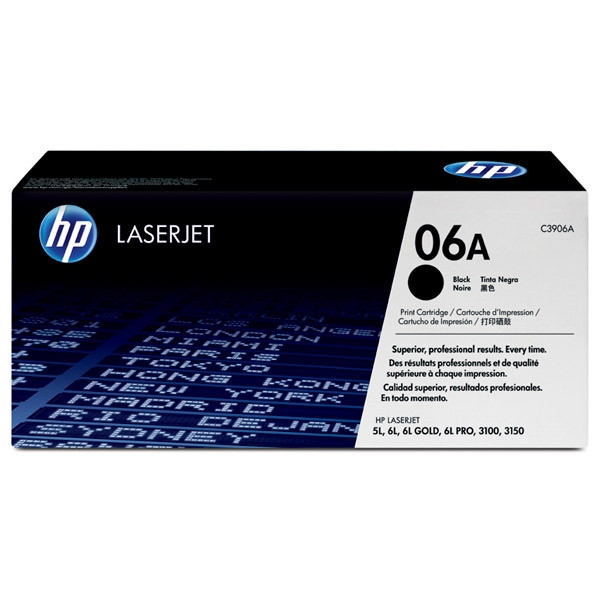 HP C3906A (06A/EP-A) toner czarny, oryginalny HP C3906A 032082 - 1