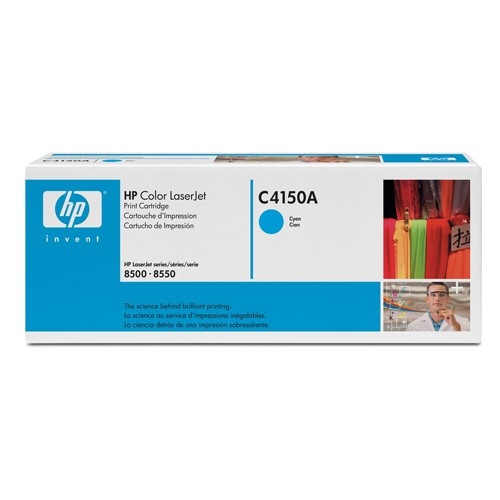 HP C4150A (EP-82C) toner niebieski, oryginalny C4150A 039050 - 1