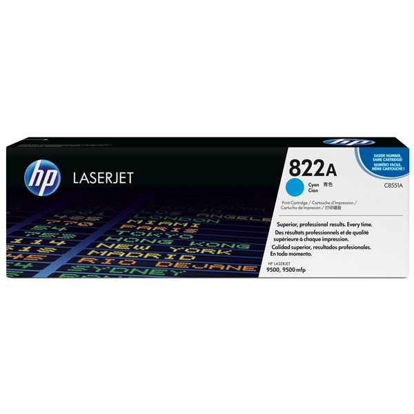 HP C8551A toner niebieski, oryginalny C8551A 039390 - 1