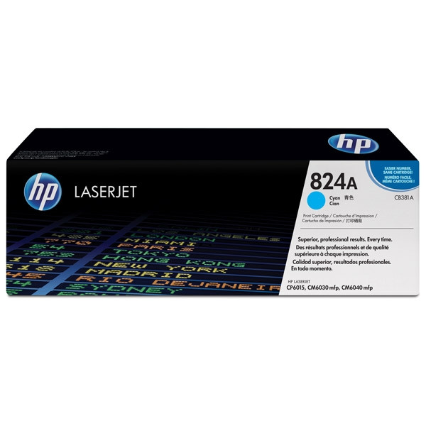 HP CB381A toner niebieski, oryginalny CB381A 039790 - 1