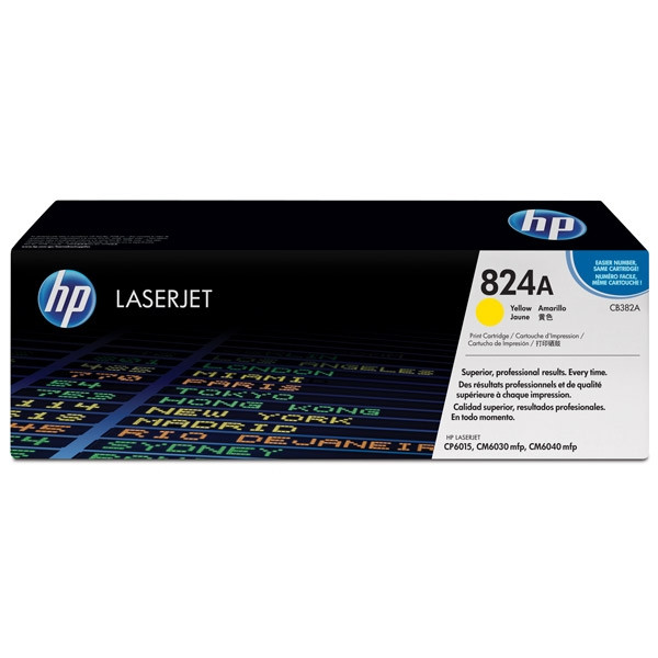 HP CB382A toner żółty, oryginalny CB382A 039792 - 1