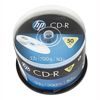 HP Płyta CD-R HP CRE00017-3, 700MB 52x, 50 szt. CRE00017-3 833196