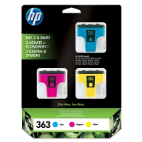 HP Pakiet HP 363 (CB333EE) 3 kolory, oryginalny CB333EE 044440