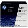 Pakiet HP 64XD (CC364XD) 2 x toner czarny zwiększona pojemność, oryginalny 039910 - 1