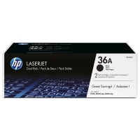 HP Pakiet HP CB436AD (36AD) 2 x toner czarny, oryginalny CB436AD 054088