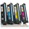 HP Zestaw promocyjny: HP CE260A, CE261A, CE262A, CE263A czarny + 3 kolory, wersja 123drukuj  130003