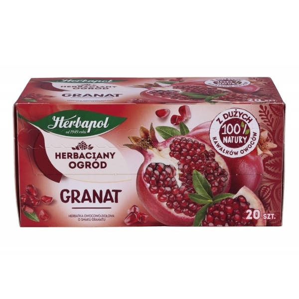 Herbatka Herbapol Herbaciany Ogród - granat 20 torebek 700106 - 1