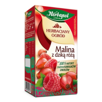 Herbatka Herbapol Herbaciany Ogród - malina z dziką różą 20 torebek 700104