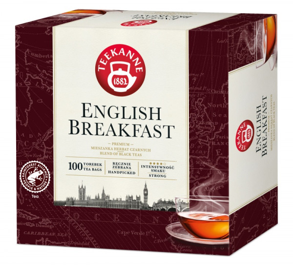 Herbata Teekanne Czarna English Breakfast 100 Torebek 700349 - 1