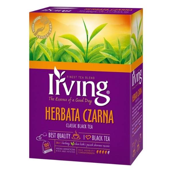 Herbata Irving, czarna, 100 torebek 700112 - 1