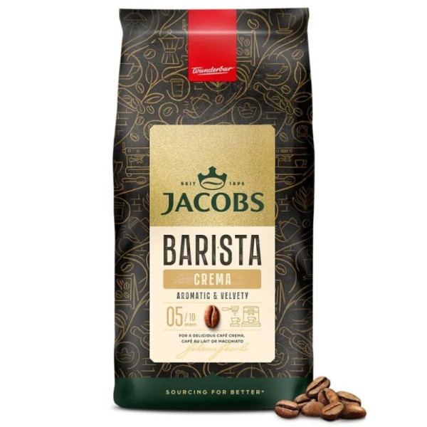 Kawa Jacobs BARISTA CREMA, ziarnista, 1kg 700038 - 1