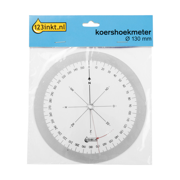 Kątomierz Ø 130 mm, 123drukuj 301554 - 1