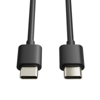 Kabel USB-C /  USB-C, 1m, czarny, 123drukuj 66318C CCGP60700BK10C 302319