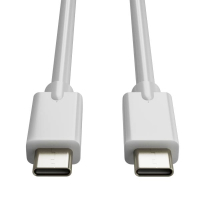 Kabel USB-C / USB-C, 2 m, biały, 123drukuj (Apple) 302270
