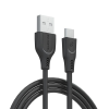Kabel USB A 2.0 / Micro USB 3.1A, 3 m Somostel, czarny 144697 - 1