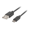 Kabel USB A / Micro B, Quick Charge 3.0, 1,8m Lanberg  czarny CA-USBM-20CU-0018-BK 246784