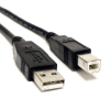 Kabel USB do drukarki czarny, 1,8 metra