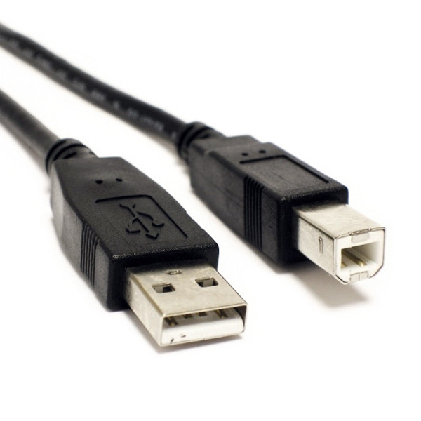 Kabel USB do drukarki czarny, 1,8 metra MRCS101 053400 - 1