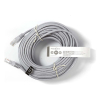 Kabel sieciowy ekranowany UTP RJ45 szary, 15 metrów CCGT85000GY150 400264 - 2