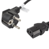 Kabel zasilający C13 Lanberg 1,8m czarny