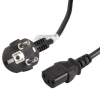 Kabel zasilający C13 Lanberg 3m VDE czarny 248290 - 1