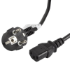 Kabel zasilający C13 Lanberg 3m VDE czarny  248290 - 1