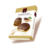 Kardynałki kakaowo-orzechowe Tago, w polewie, 10 x 180g 700357