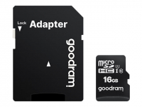 Karta pamięci 16GB Micro SDHC z adapterem, Goodram 246792
