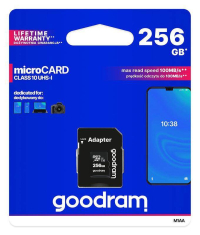 Karta pamięci 256GB Micro SDXC z adapterem, Goodram 700233