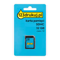 Karta pamięci 32GB SDXC, 123drukuj 300698