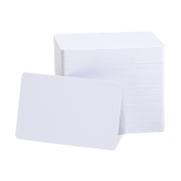 Karty plastikowe PVC białe 0,76 mm (500 sztuk), wersja 123drukuj 141623