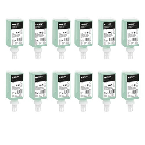 Mydło w płynie Green Touchfree | 86603 | Katrin | 12 x 500 ml SE200973 - 1