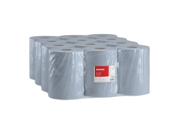 Ręcznik papierowy S classic blue | Katrin | 97579/2580 | 12 x 100m 551766 - 1