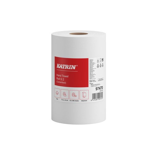 Ręcznik papierowy classic | Katrin | 97470/3389 | 12 x 75m 551768 - 1