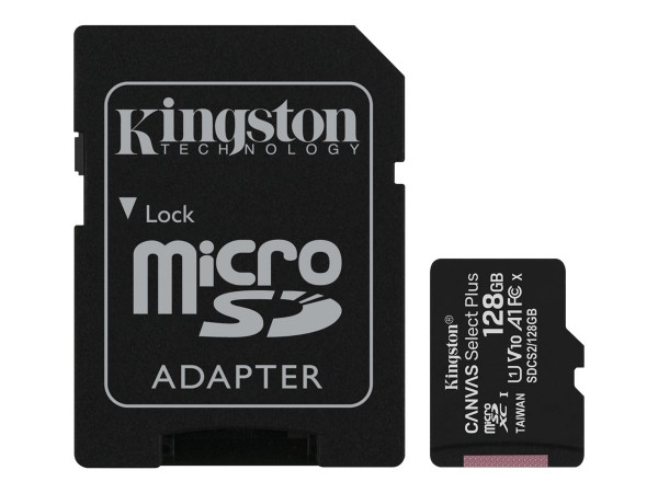 Kingston Karta pamięci 128GB KINGSTON SDCS2 microSDXC SDCS2/128GB 246788 - 1