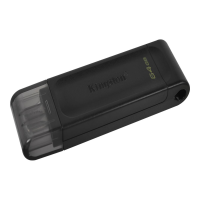 Kingston Pendrive 64GB Kingston DataTraveler 70 USB-C DT100G3/64GB 500294
