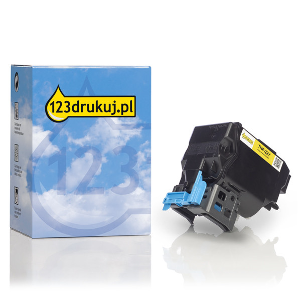 Konica Minolta TNP-22Y (A0X5252) toner żółty, wersja 123drukuj A0X5252C 072453 - 1